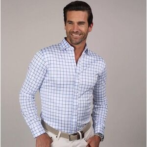 Collars & Co. NWT Quattro Flex Dress Shirt With Semi-Spread Collar - Size Small